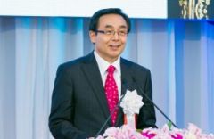 上信越大会で歓迎の辞を送る宋総会長