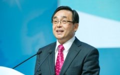 日本巡回の報告をする宋総会長