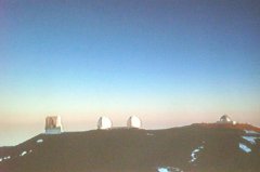 マウナケア山頂にある天文台