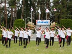 群馬教区の成和学生によるダンス
